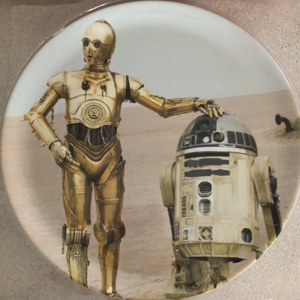 Rare STAR WARS Tatooine Dinner Set NIB
